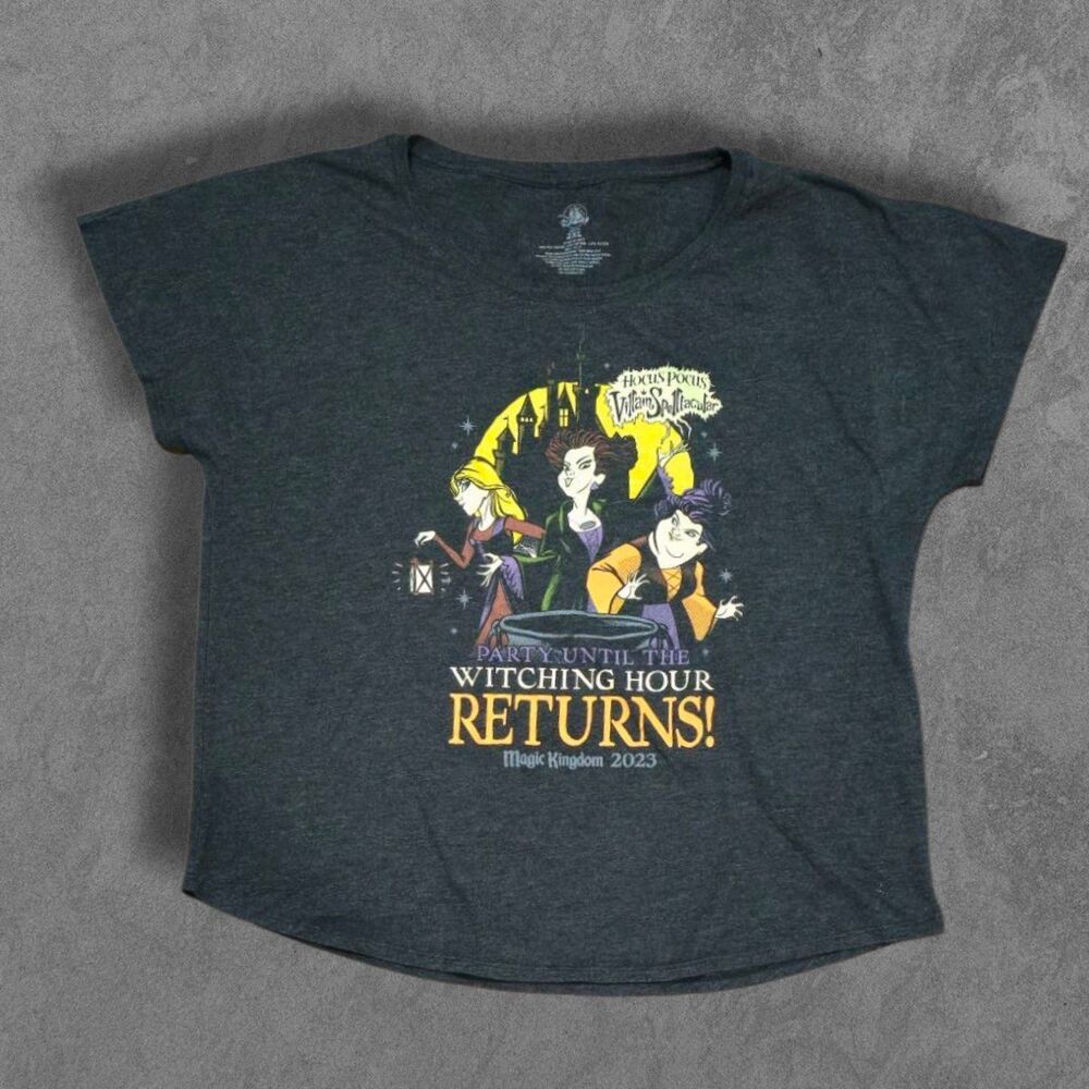 2023 Disney Mickeys Not So Scary Halloween Party Hocus Pocus Women's Xxl